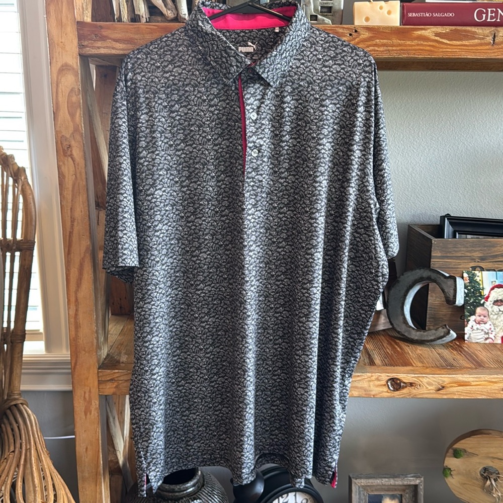 Puma golf polo size XL ships quickly
